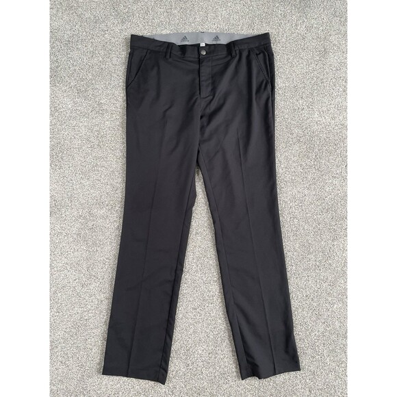 Adidas Ultimate 365 Golf Pants Mens Black Performance Stretch Size 35x34 (36x33) - Picture 1 of 11